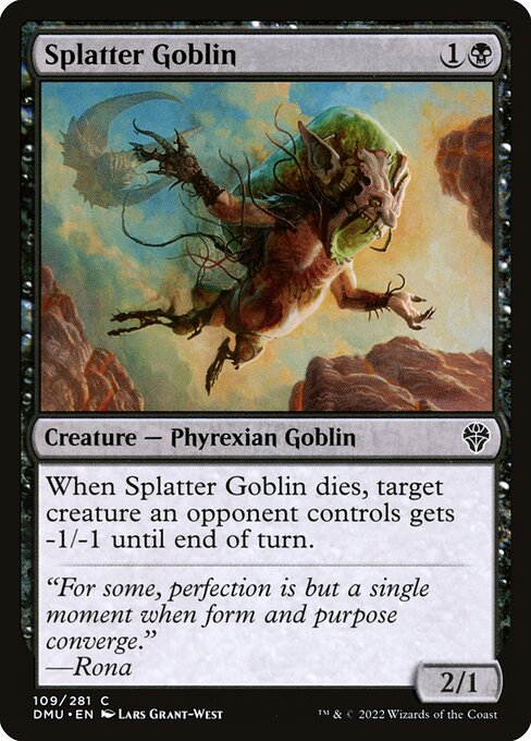 Splatter Goblin - Dominaria United Common Card