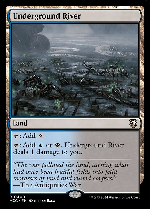Underground River - Modern Horizons 3 Commander Rare Card