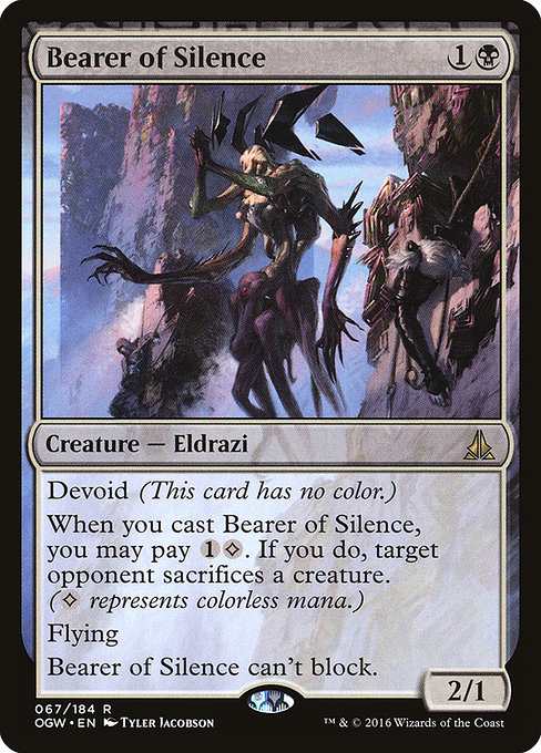 Bearer of Silence - Oath of the Gatewatch Rare Card