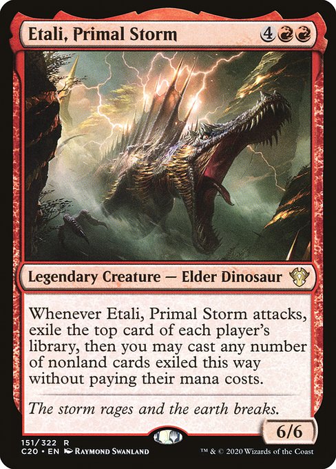 Etali, Primal Storm - Commander 2020 Rare Card