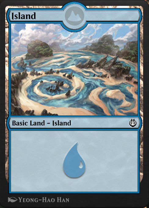 Island - Kaladesh Remastered Common Card