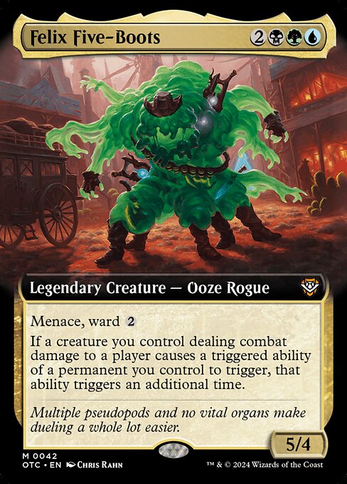 Felix Five-Boots - Outlaws of Thunder Junction Commander Mythic Card