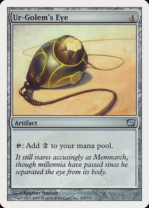 Ur-Golem's Eye - Ninth Edition Uncommon Card