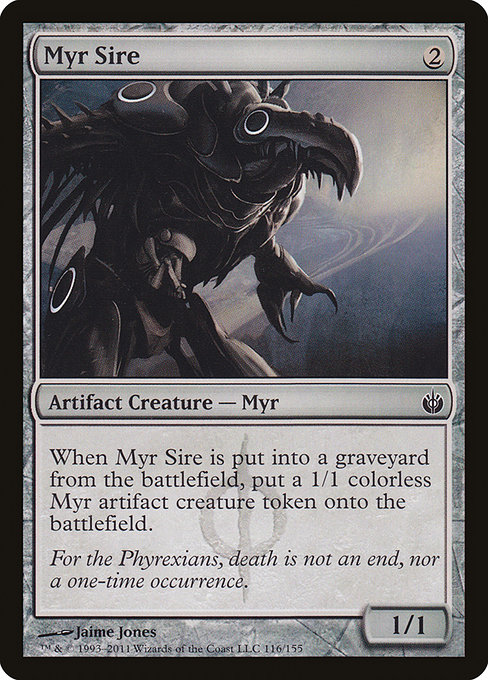 Myr Sire - Mirrodin Besieged Common Card