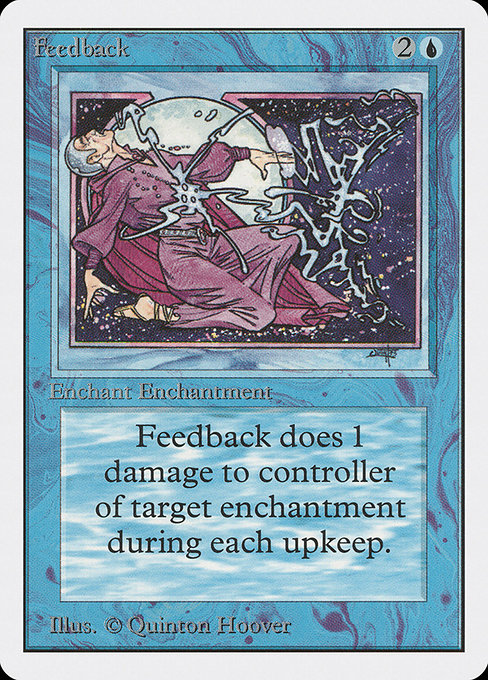Feedback - Unlimited Edition Uncommon Card