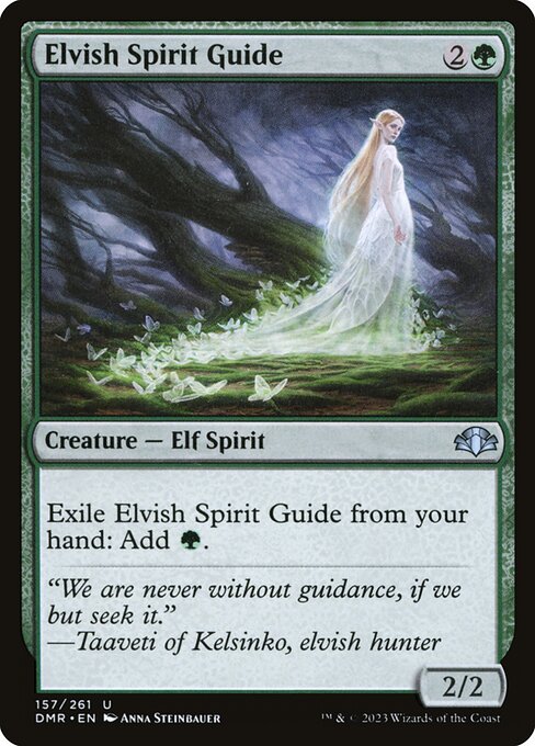 Elvish Spirit Guide - Dominaria Remastered Uncommon Card