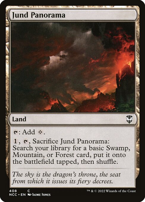 Jund Panorama - New Capenna Commander Common Card
