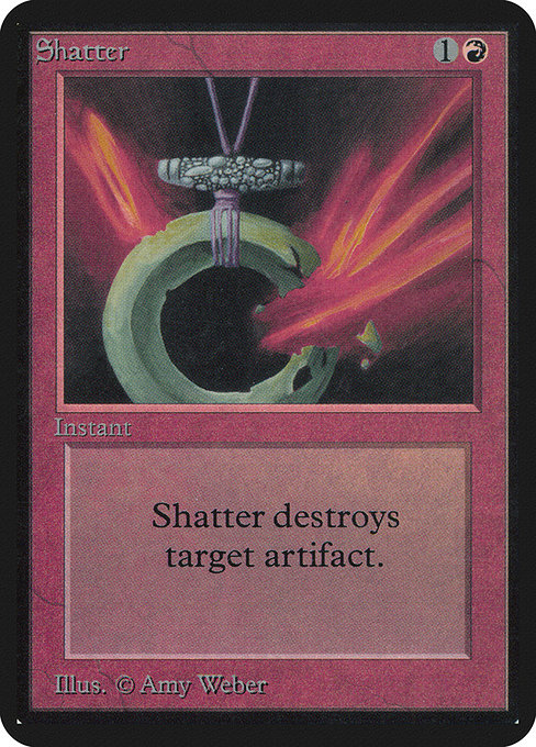 Shatter - Limited Edition Alpha Common Card