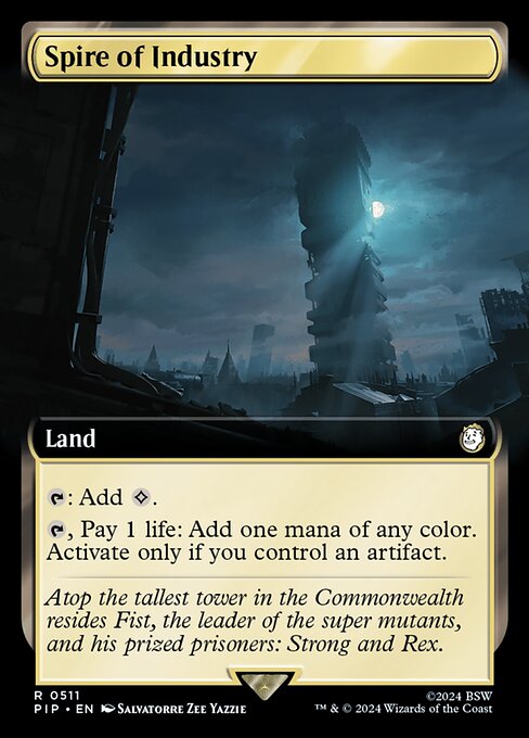 Spire of Industry - Fallout Rare Card