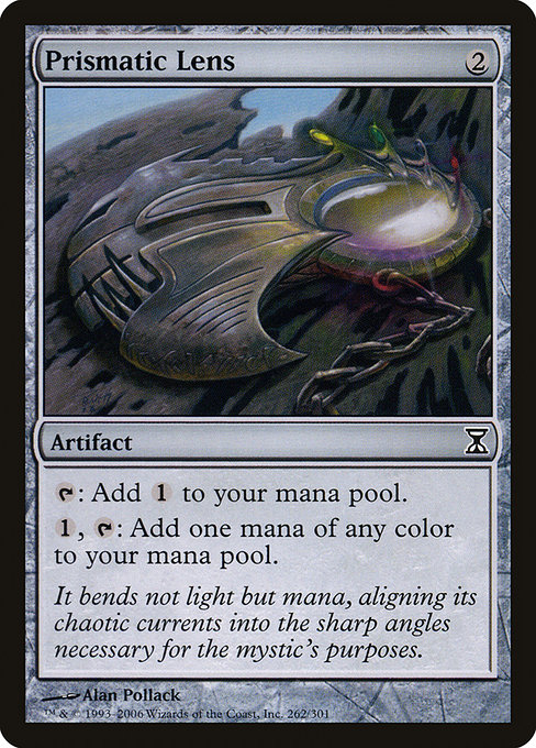 Prismatic Lens - Time Spiral Common Card