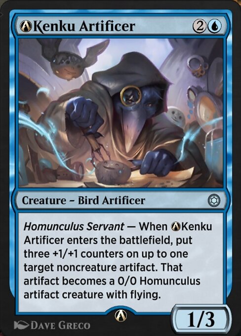 A-Kenku Artificer - Alchemy Horizons: Baldur's Gate Uncommon Card
