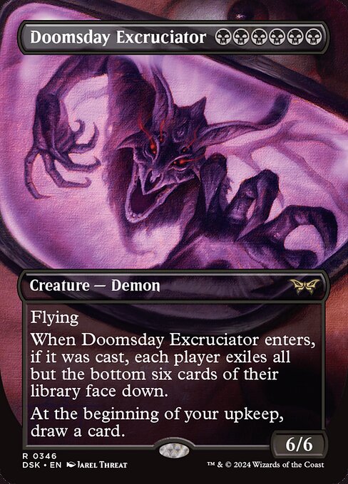 Doomsday Excruciator - Duskmourn: House of Horror Rare Card