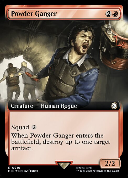 Powder Ganger - Fallout Rare Card