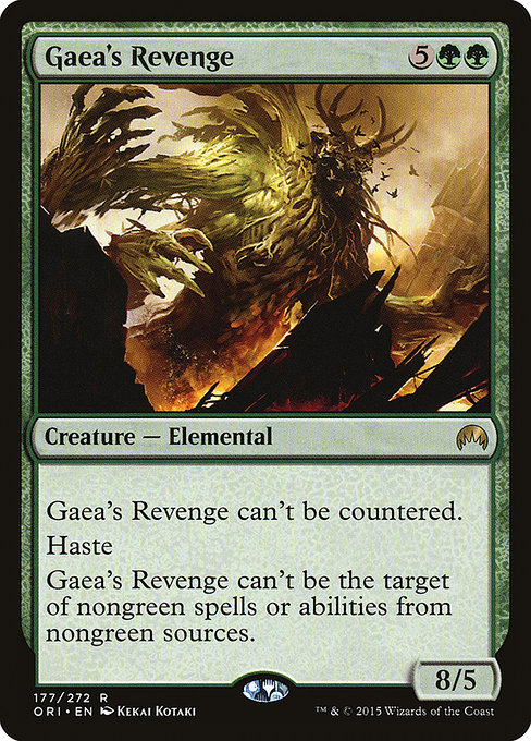Gaea's Revenge - Magic Origins Rare Card
