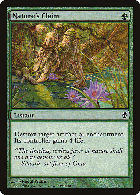 Nature's Claim - Conspiracy Common Card