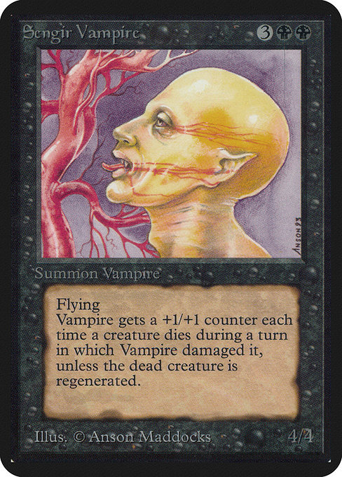 Sengir Vampire - Limited Edition Alpha Uncommon Card
