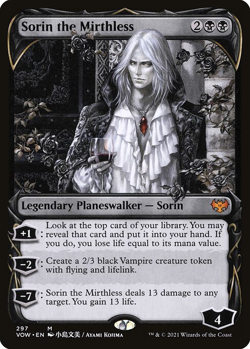 Sorin the Mirthless - Innistrad: Crimson Vow Mythic Card