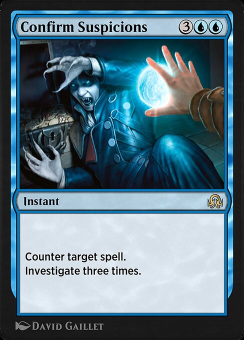 Confirm Suspicions - Shadows over Innistrad Remastered Rare Card