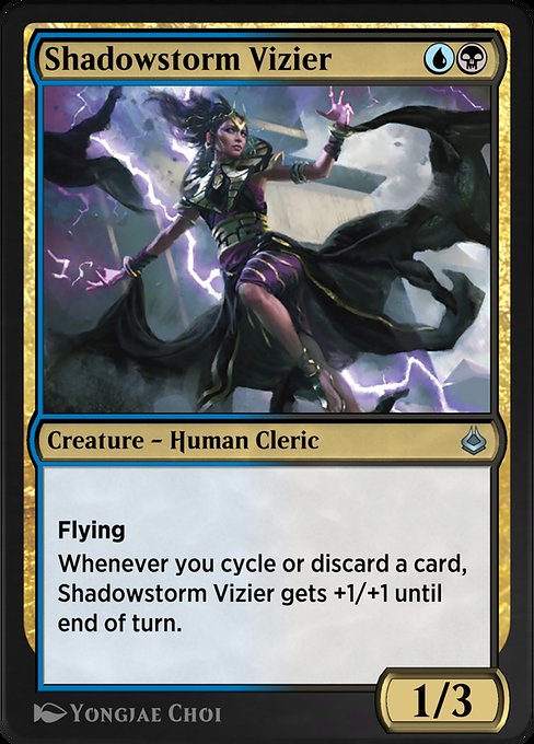 Shadowstorm Vizier - Amonkhet Remastered Uncommon Card