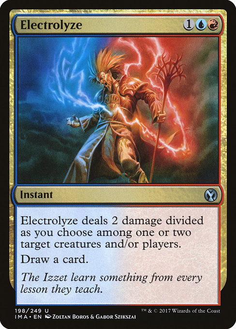 Electrolyze - Iconic Masters Uncommon Card