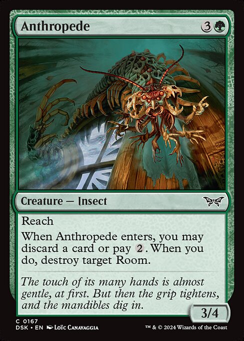 Anthropede - Duskmourn: House of Horror Common Card