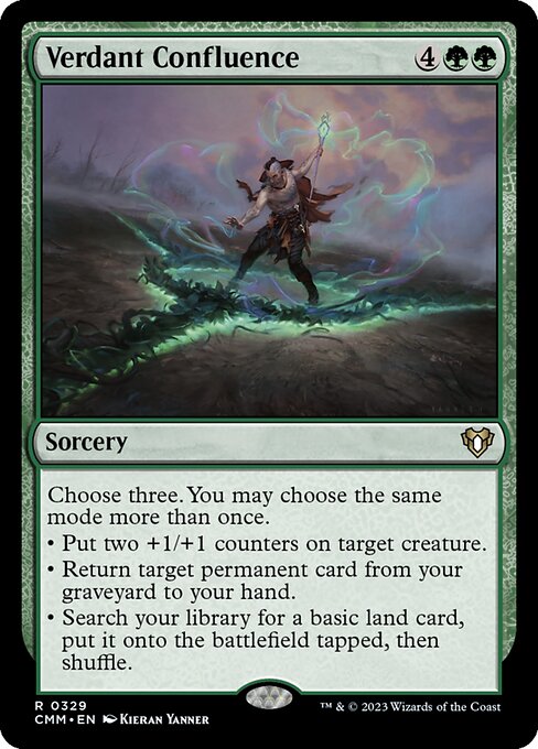 Verdant Confluence - Commander Masters Rare Card