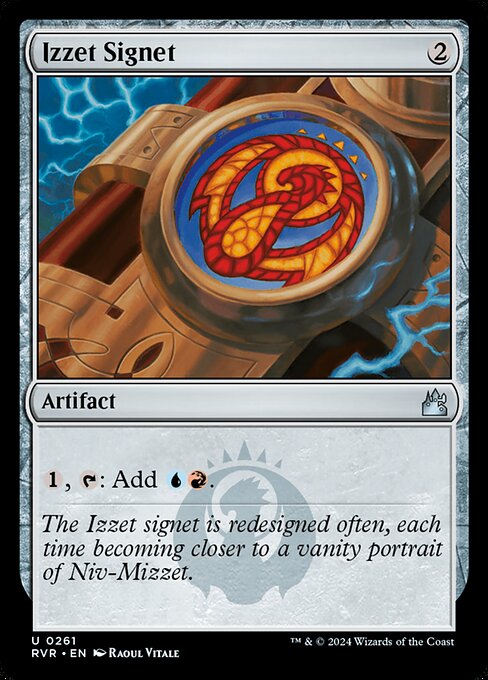 Izzet Signet - Ravnica Remastered Uncommon Card