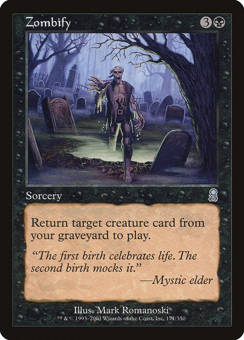 Zombify - Odyssey Uncommon Card