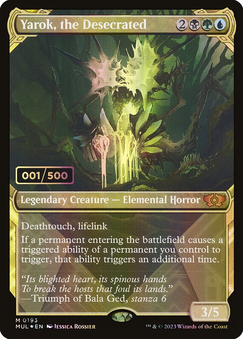 Yarok, the Desecrated - Multiverse Legends Mythic Card