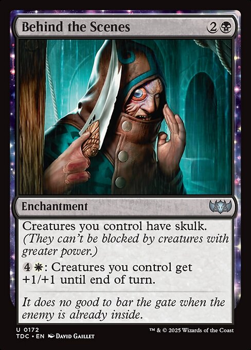 Behind the Scenes - Tarkir: Dragonstorm Commander Uncommon Card