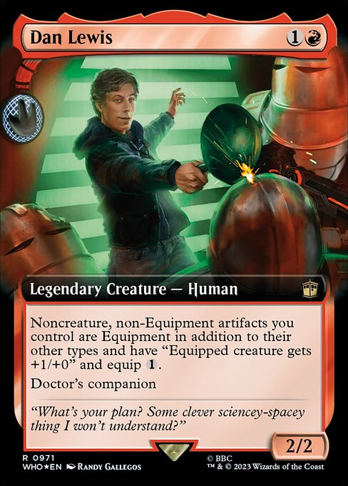 Dan Lewis - Doctor Who Rare Card