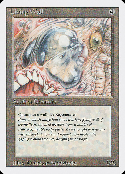 Living Wall - Revised Edition Uncommon Card