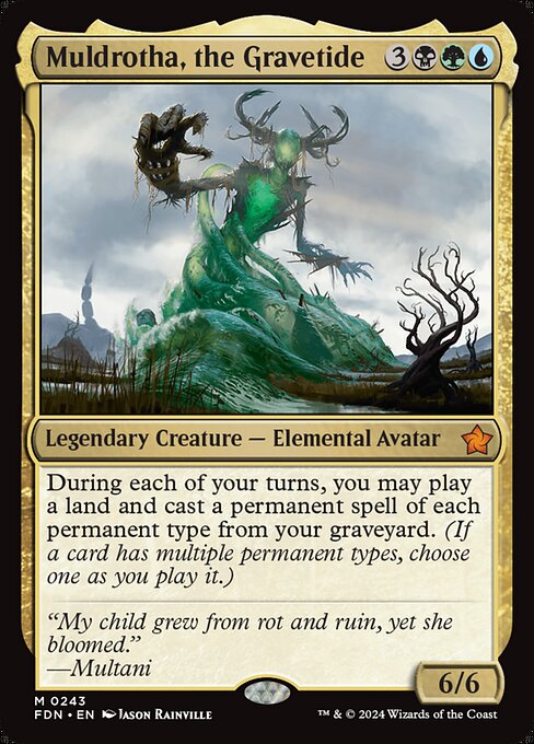 Muldrotha, the Gravetide - Foundations Mythic Card