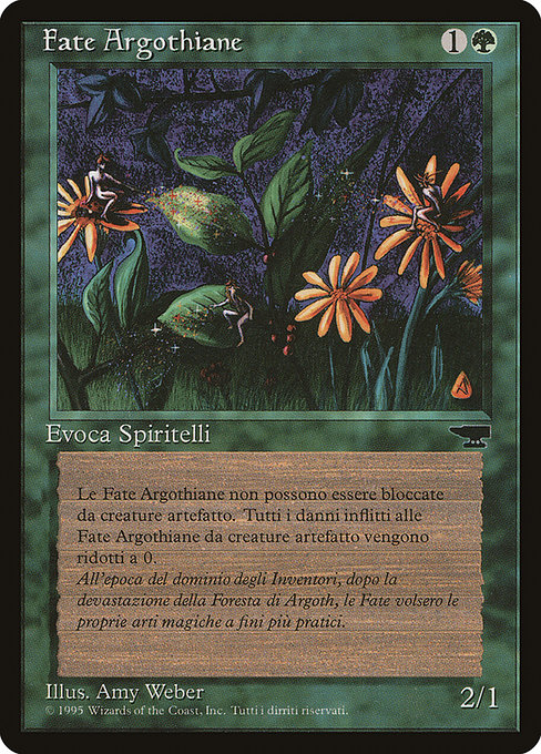 Argothian Pixies - Rinascimento Common Card