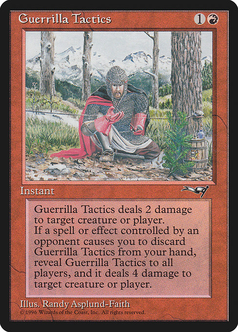 Guerrilla Tactics - Alliances Common Card