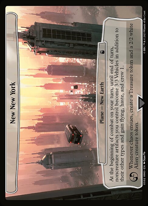 New New York - Doctor Who Common Card