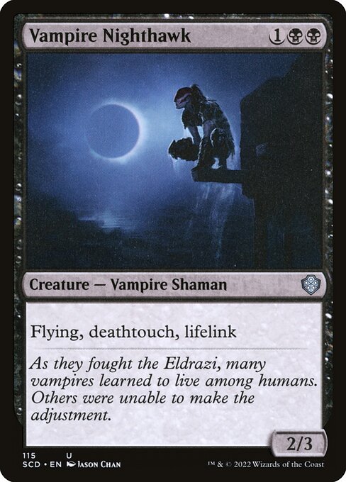 Vampire Nighthawk - Starter Commander Decks Uncommon Card