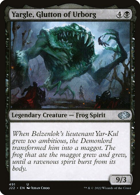 Yargle, Glutton of Urborg - Jumpstart 2022 Uncommon Card