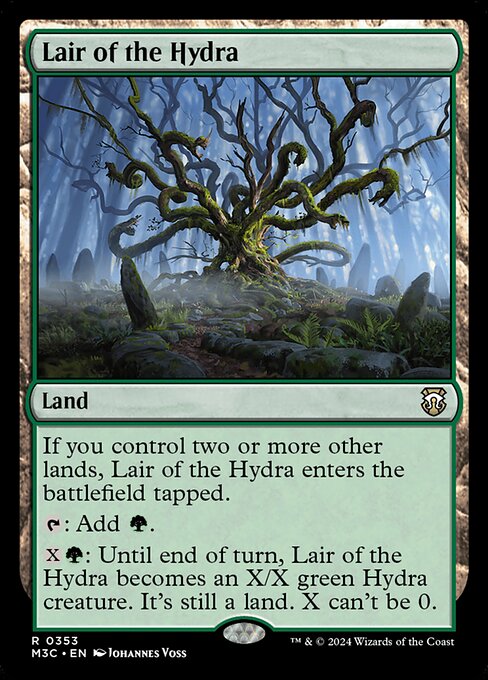 Lair of the Hydra - Modern Horizons 3 Commander Rare Card