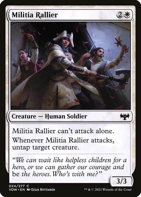 Militia Rallier - Innistrad: Crimson Vow Common Card