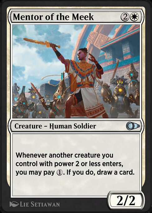 Mentor of the Meek - Pioneer Masters Uncommon Card