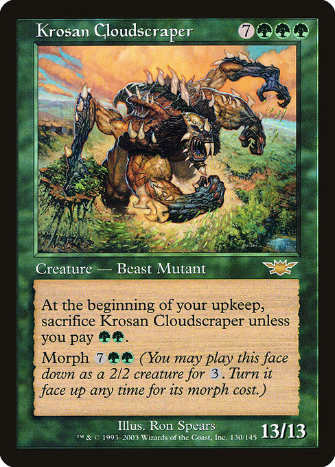 Krosan Cloudscraper - Legions Rare Card