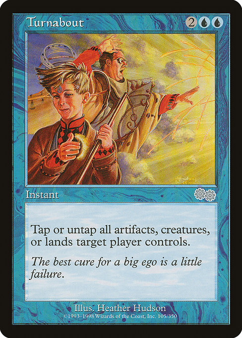 Turnabout - Urza's Saga Uncommon Card