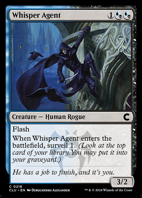 Whisper Agent - Ravnica: Clue Edition Common Card