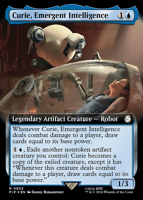 Curie, Emergent Intelligence - Fallout Rare Card