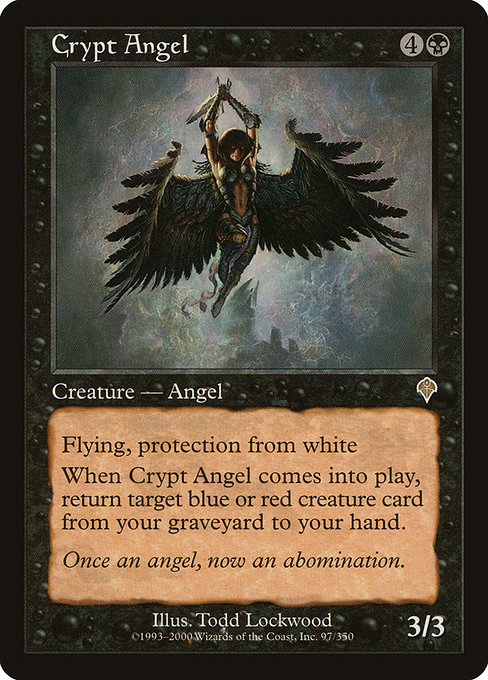 Crypt Angel - Invasion Rare Card