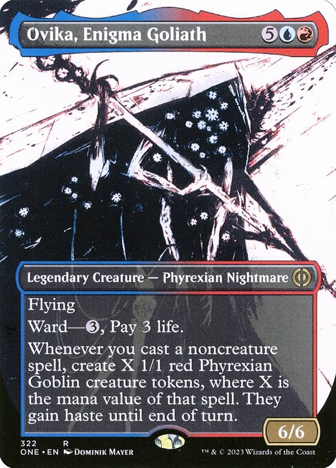 Ovika, Enigma Goliath - Phyrexia: All Will Be One Rare Card