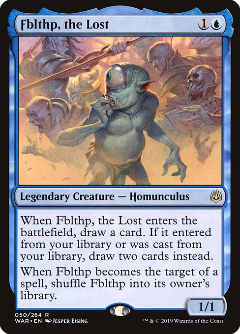 Fblthp, the Lost - War of the Spark Rare Card