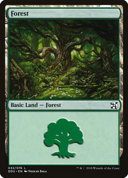 Forest - Duel Decks: Elves vs. Inventors Common Card