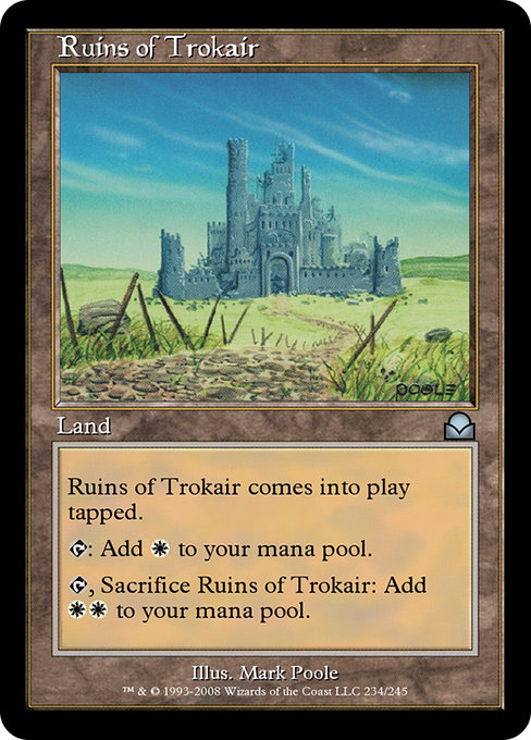 Ruins of Trokair - Masters Edition II Uncommon Card